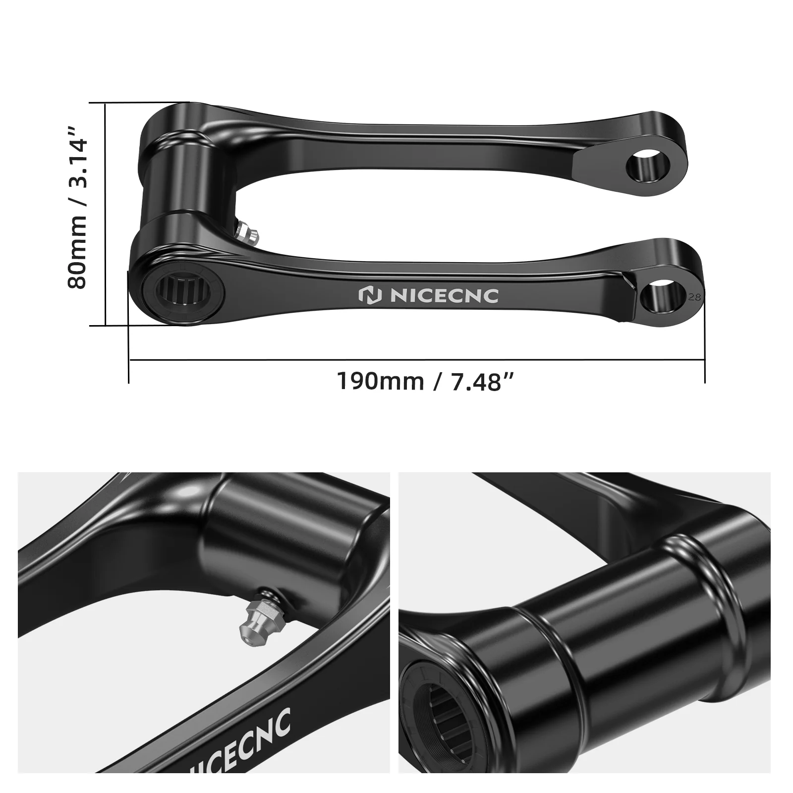 NICECNC KTM&HSQ&GASGAS 1 CM ALÇALTMA KİTİ 24-26