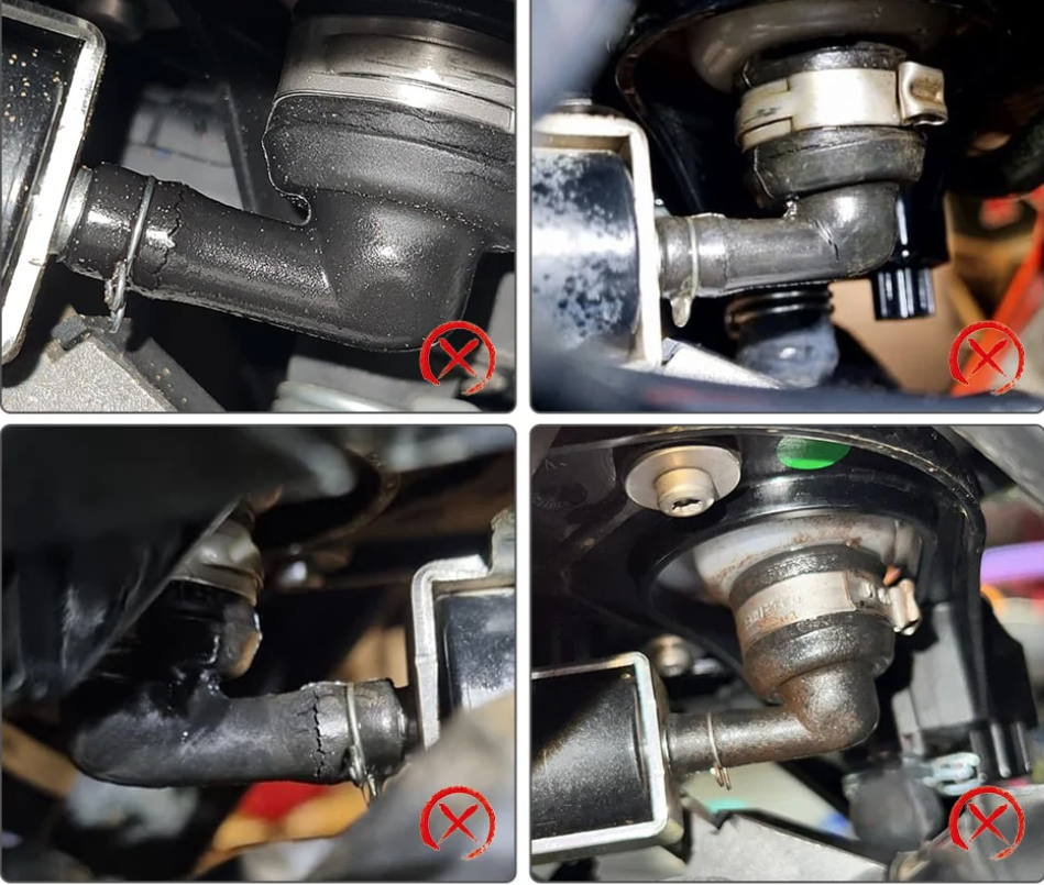 NICECNC KTM&HSQ&GASGAS YAĞ TANK ÇIKIŞ PLASTİĞİ PİPO 17-23