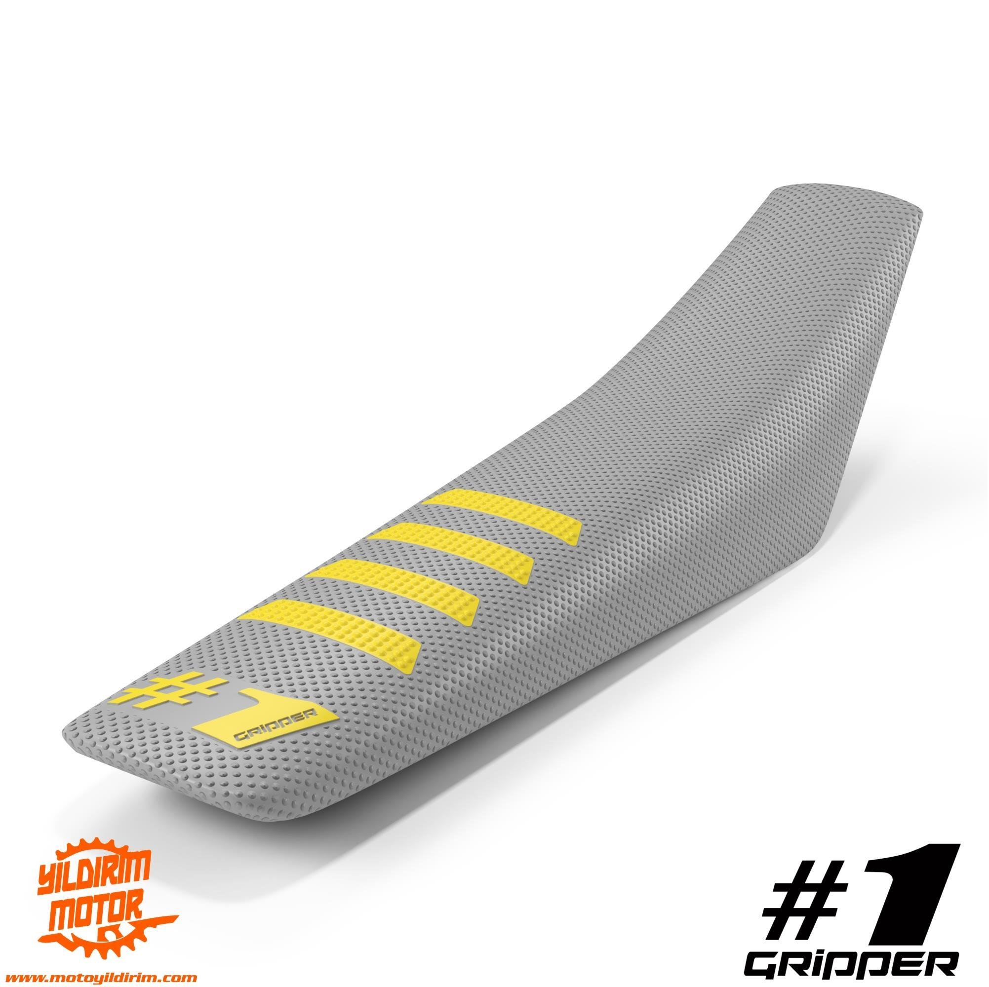 ONEGRIPPER RIBBED SELE KILIFI AÇIK GRİ SARI