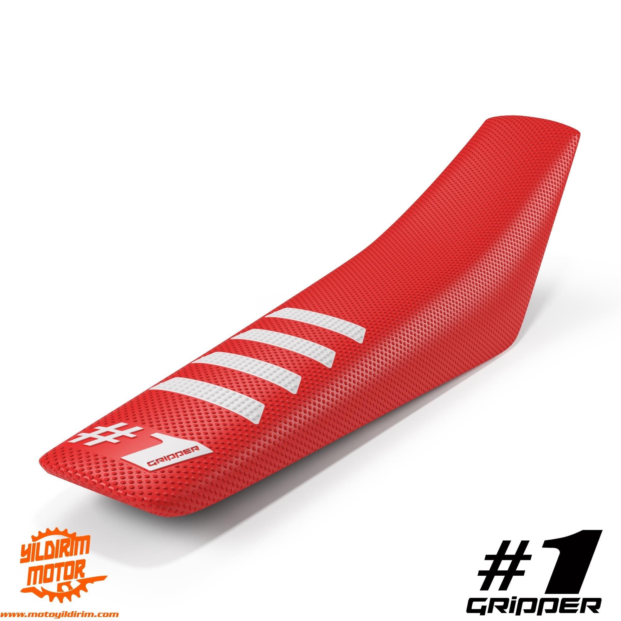 ONEGRIPPER RIBBED SELE KILIFI KIRMIZI BEYAZ