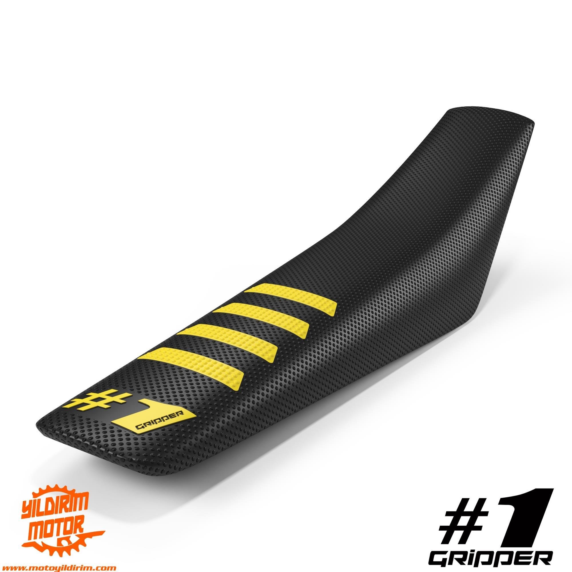 ONEGRIPPER RIBBED SELE KILIFI SİYAH SARI