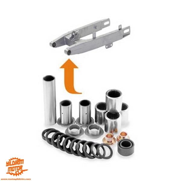 PİVOT WORKS GASGAS EC125-250-300 ARKA MAŞA BİLYA SETİ 02-07