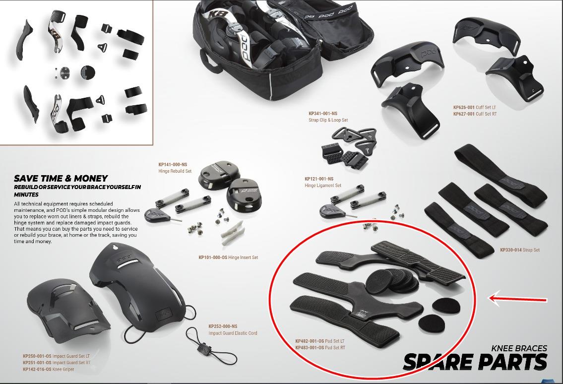 POD KX 2.0 SOL DİZLİK İÇ PED