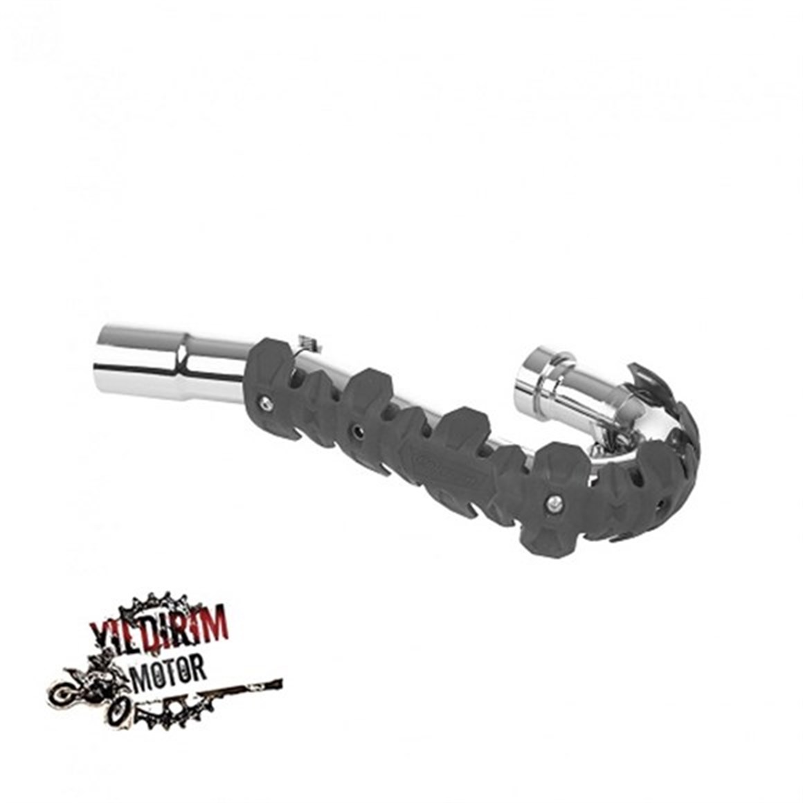 POLİSPORT 4T  EGZOZ KORUMA UZUN GREY