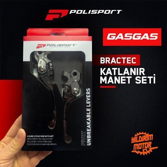 POLİSPORT GASGAS EC/EC-F BRACTEC KATLANIR MANET TAKIMI 21-24