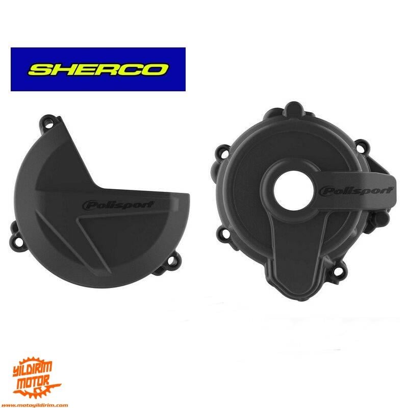 POLİSPORT SHERCO SE250/300 DEBRİYAJ STATÖR KORUMA SETİ 14-22