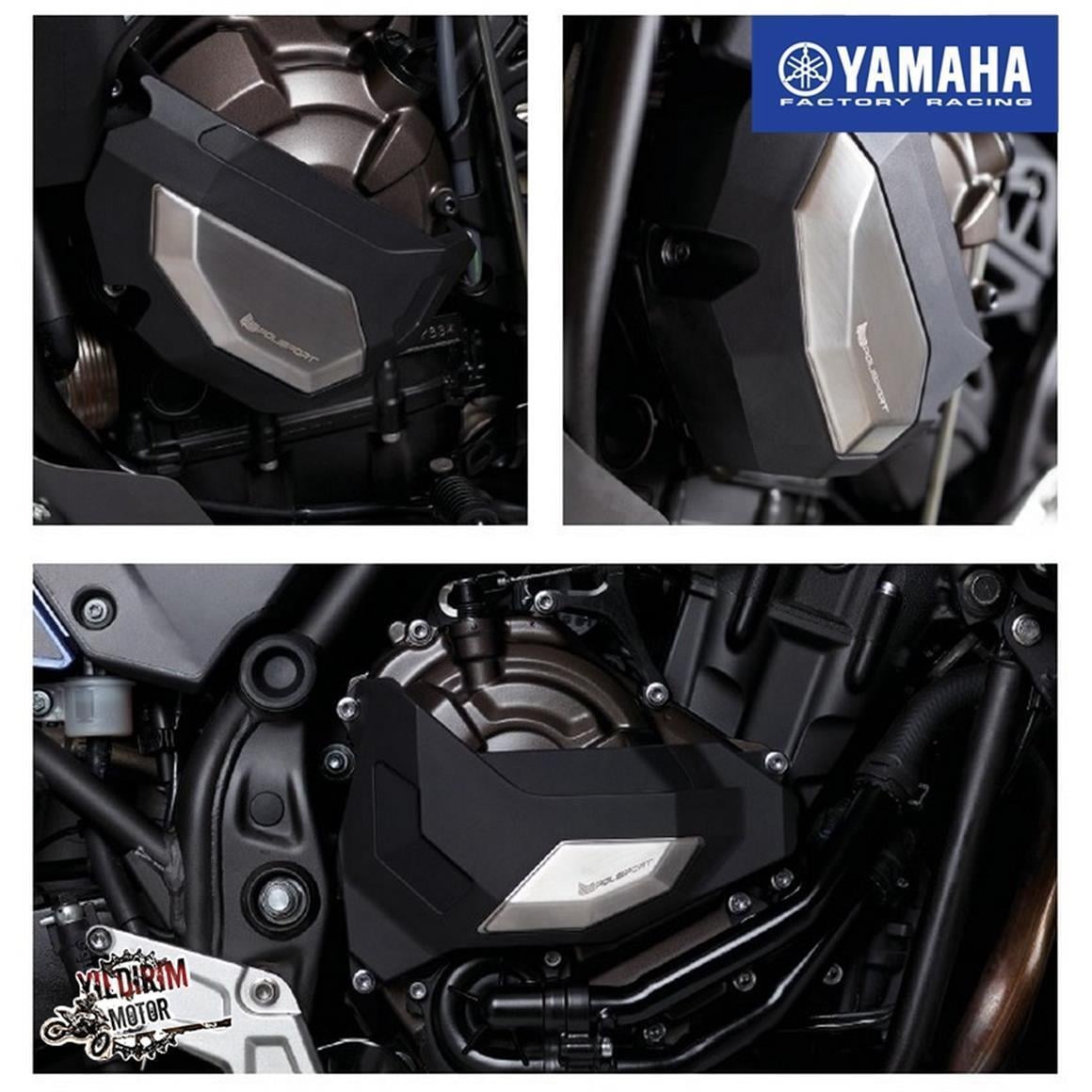 POLISPORT YAMAHA MT-07 DEBRİYAJ VE STATOR KAPAK KORUMA 18-22