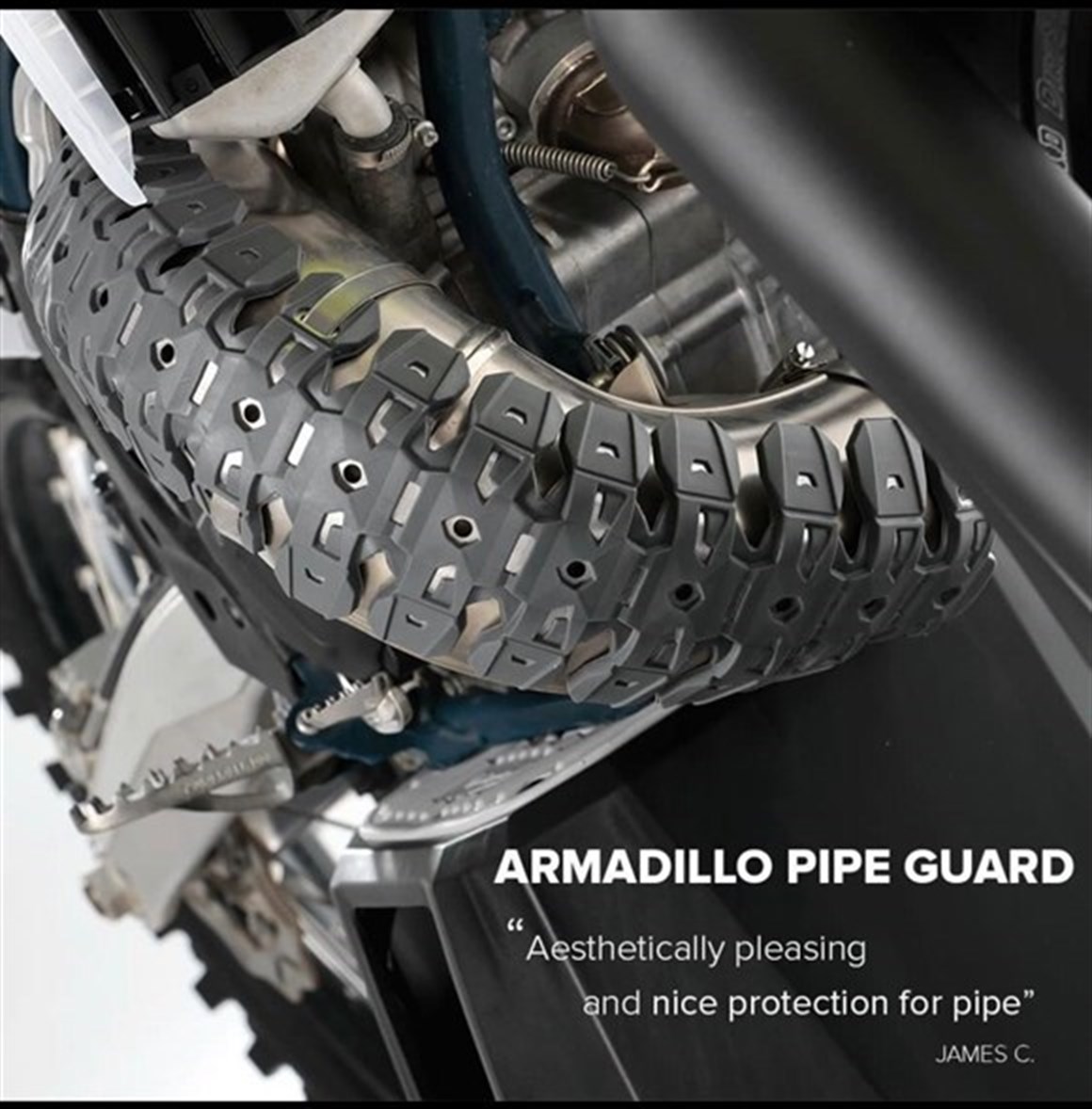 POLİSPORT. 4T  EGZOZ KORUMA KISA BLACK