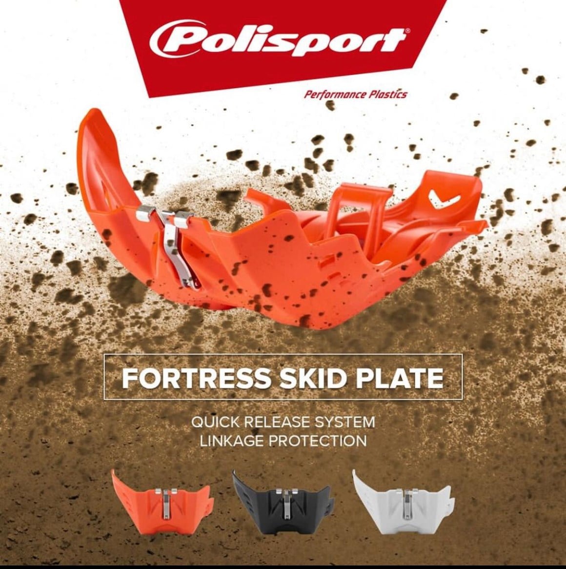 POLİSPORT. KTM MODELLER KARTER KORUMA ORANCE