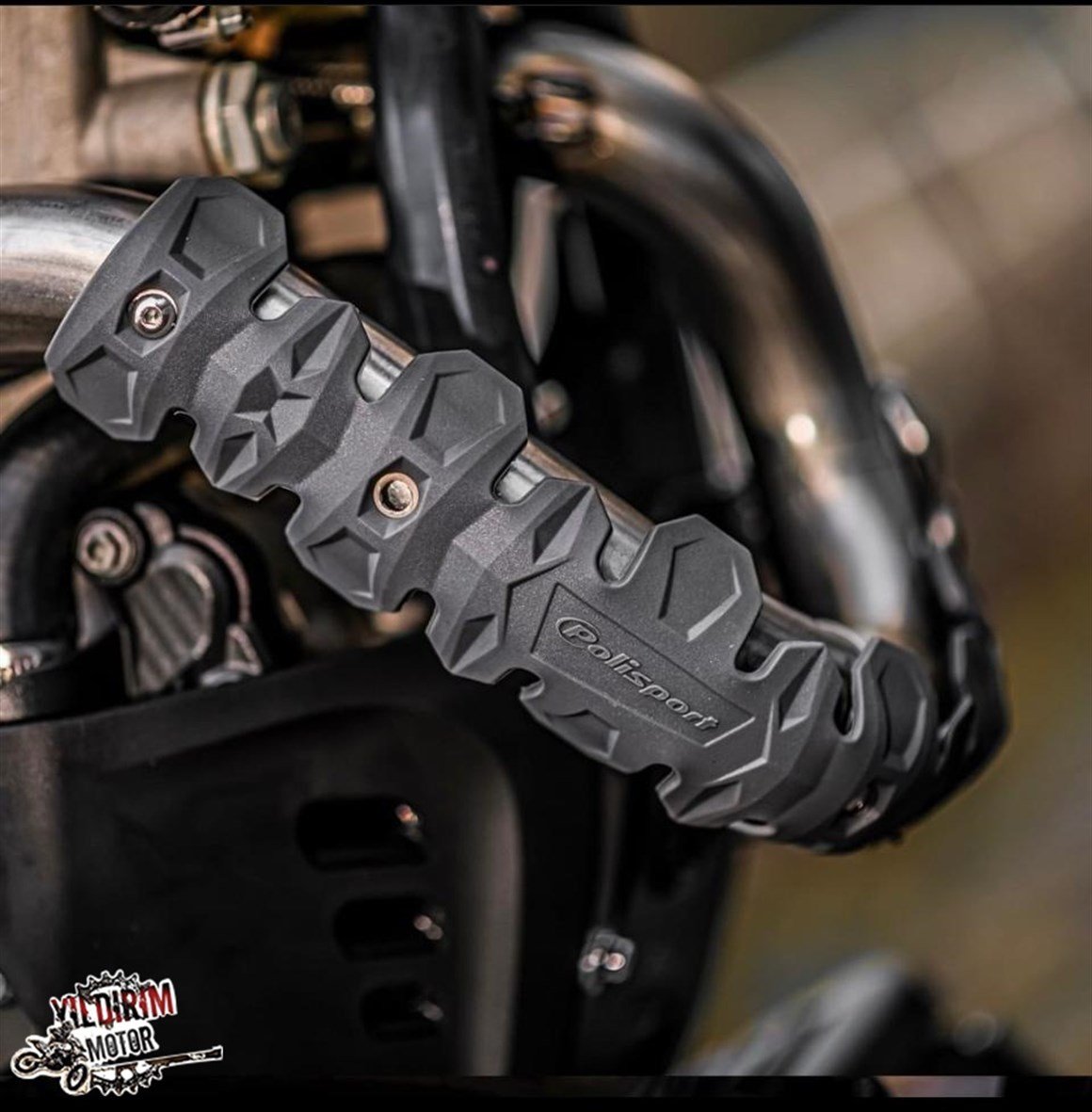 POLİSPORT.4T  EGZOZ KORUMA UZUN GREY