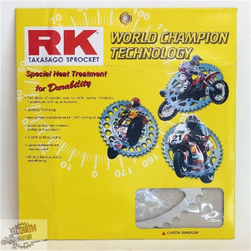 RK KAWASAKİ KLX 150 ÖN ARKA DİŞLİ SETİ 14-15