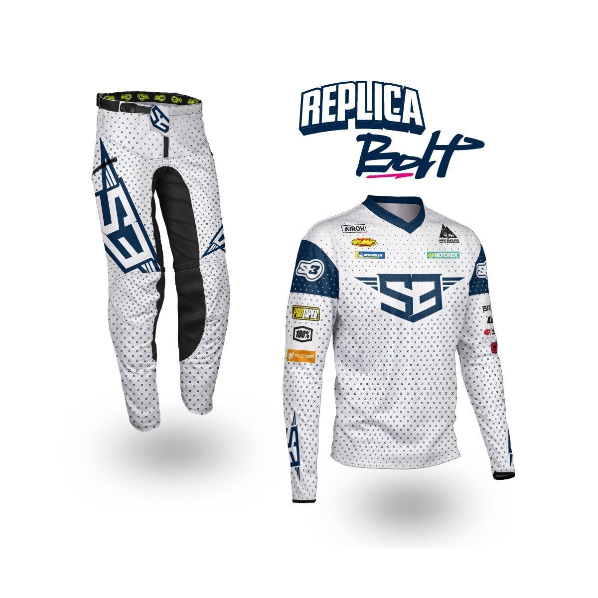 S3 BILLY BOLT BEYAZ PANTALON 