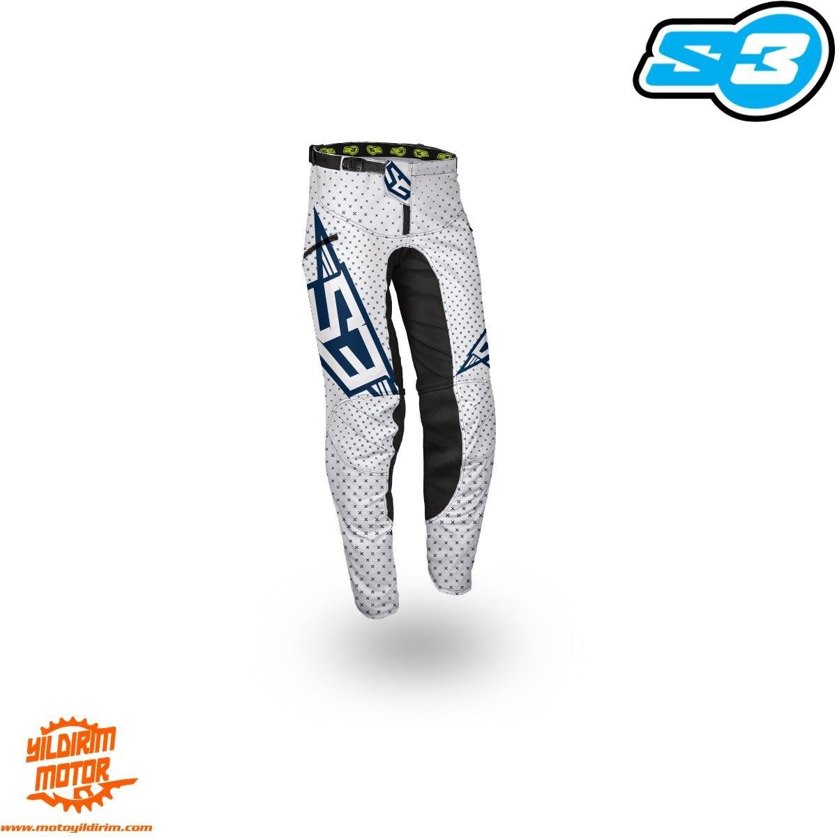 S3 BILLY BOLT BEYAZ PANTALON 