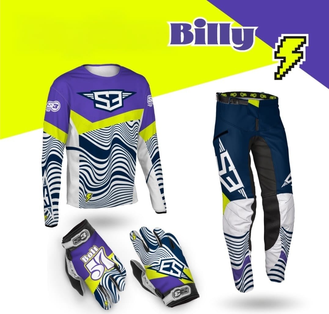 S3 BILLY BOLT JERSEY PANTALON ELDİVEN TAKIM