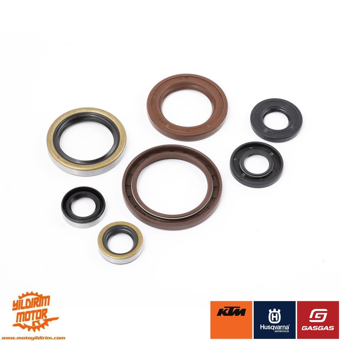 S3 GASGAS MC/EC-F 350 YAĞ KEÇE SETİ 21-23