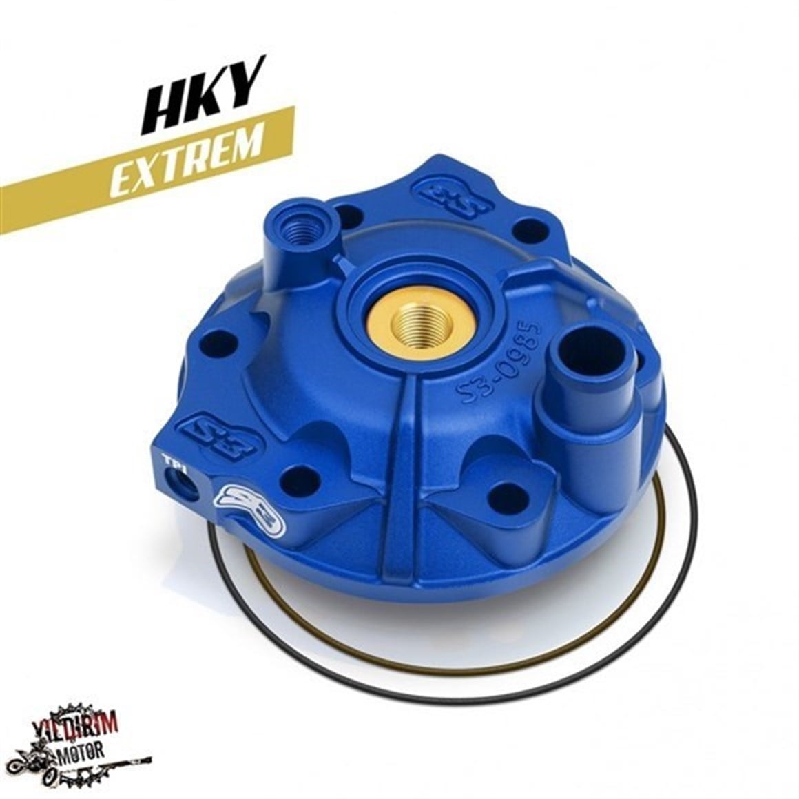 S3 HUSQVARNA TE 250 SİLİNDİR ÜST KAPAK MAVİ 17-20