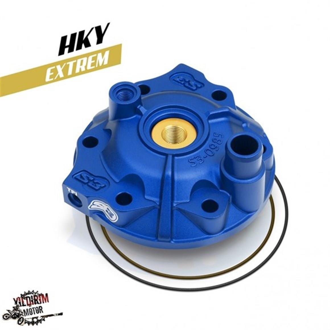 S3 HUSQVARNA TE 300 ÜST KAPAK MAVİ