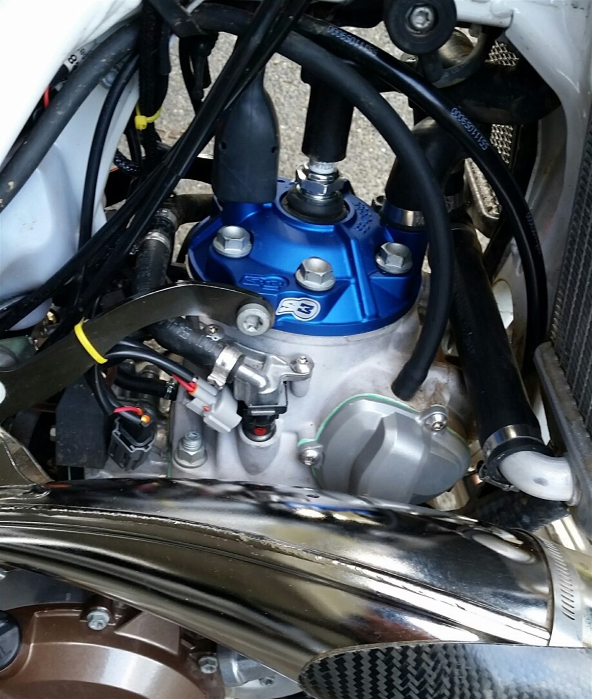 S3 HUSQVARNA TE/TC  POWER 250 ÜST KAPAK 17-23