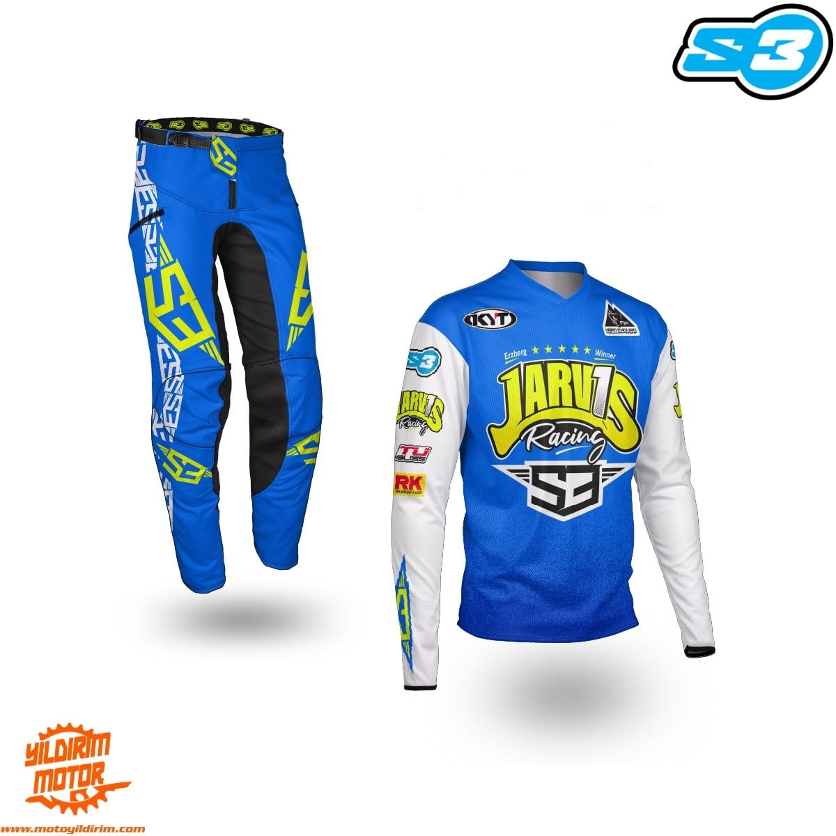 S3 JARVIS MAVİ PANTALON JERSEY TAKIM