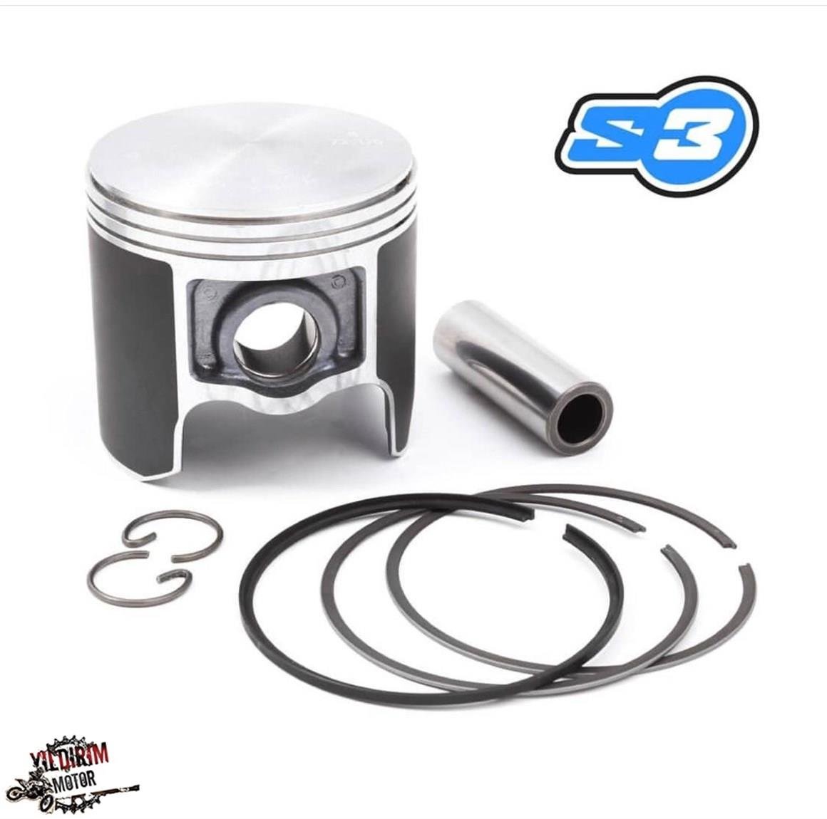 S3 KTM EXC 200 B Piston Segman Seti 12-16