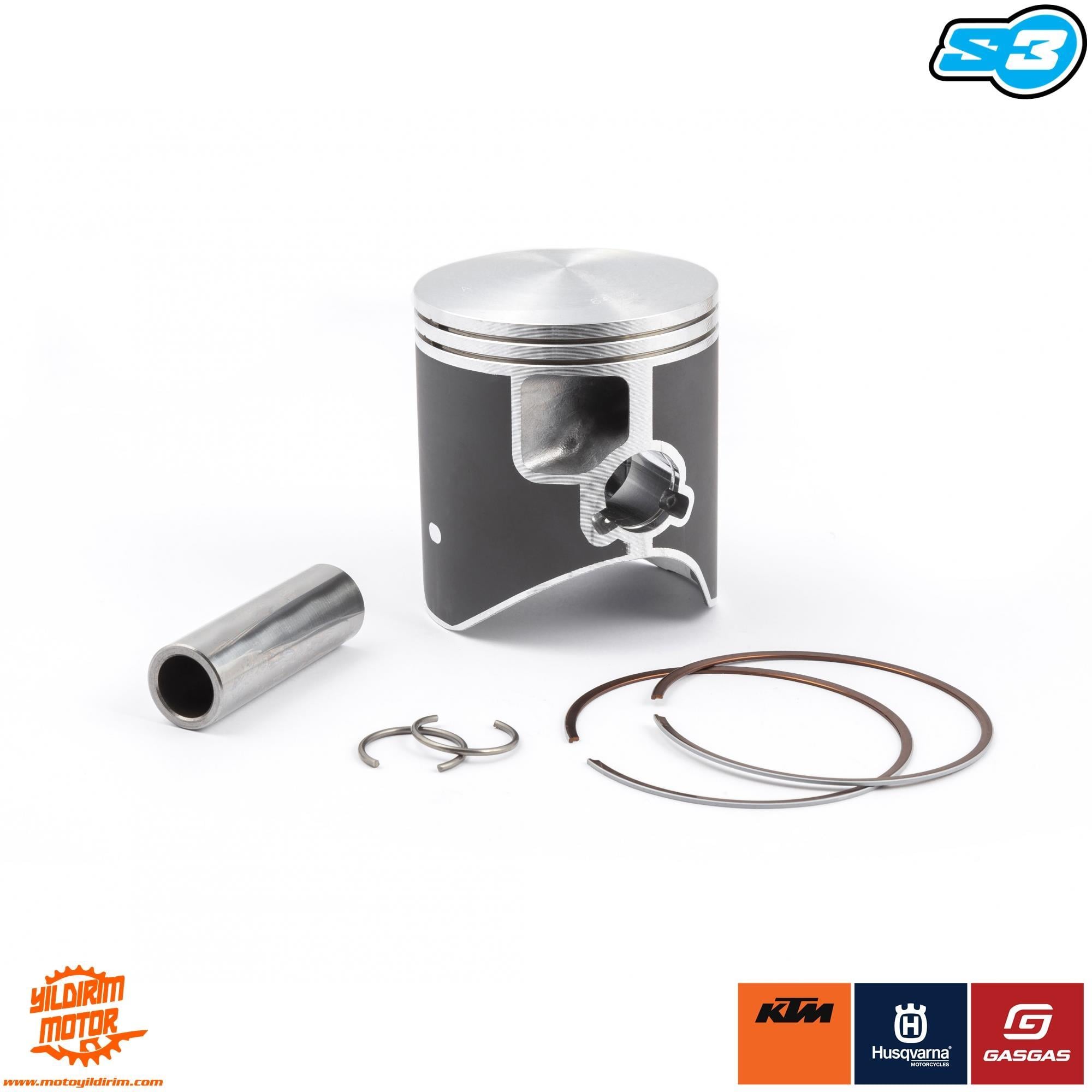 S3 KTM EXC 250 A PİSTON SEGMAN SETİ