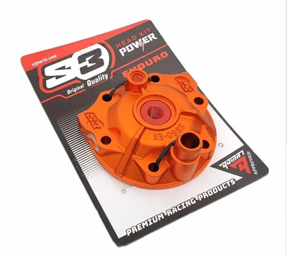 S3 KTM EXC 300 POWER ÜST KAPAK TURUNCU