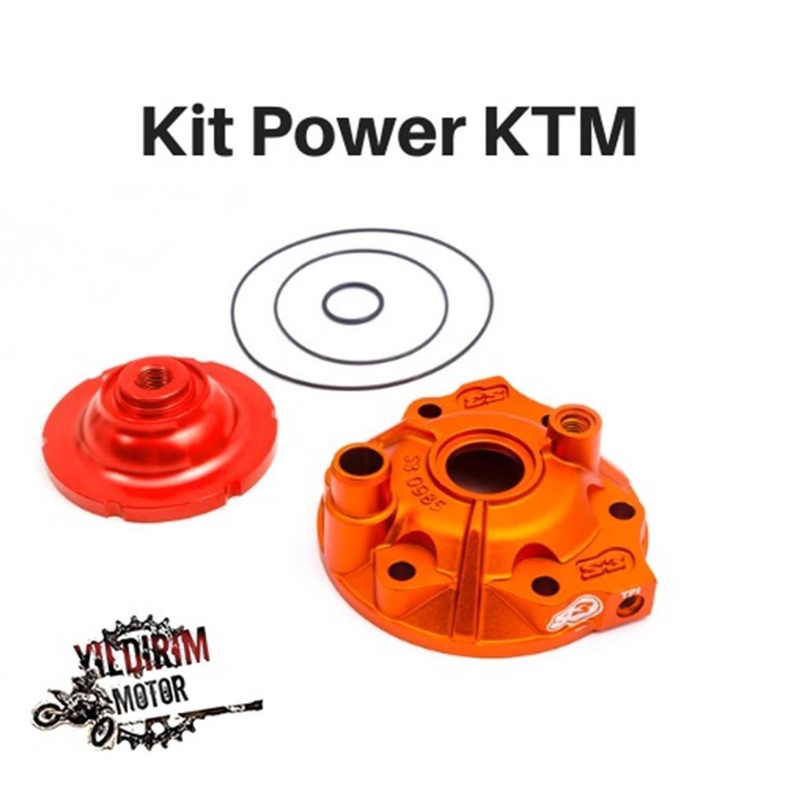 S3 KTM EXC 300 POWER ÜST KAPAK TURUNCU