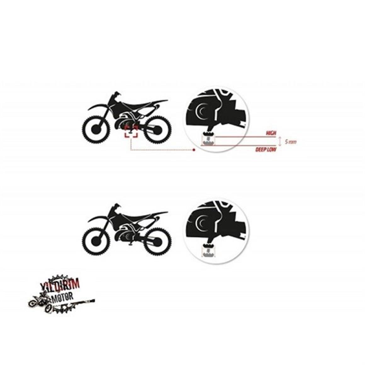 S3 KTM HUSQVARNA BASAK SETİ SİYAH 17-