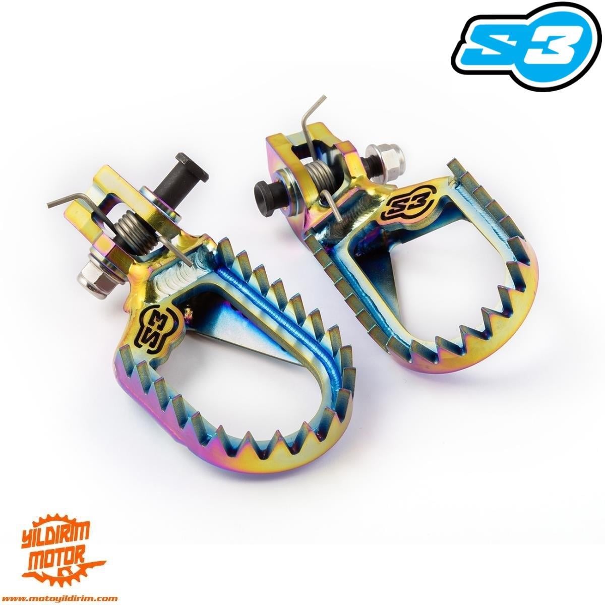 S3 KTM SX-F EXC MODELLER TİTANYUM BASAK SETİ
