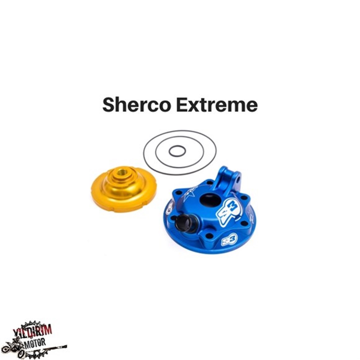 S3 Sherco 250 2T Performans Silindir Üst Kapak 17-