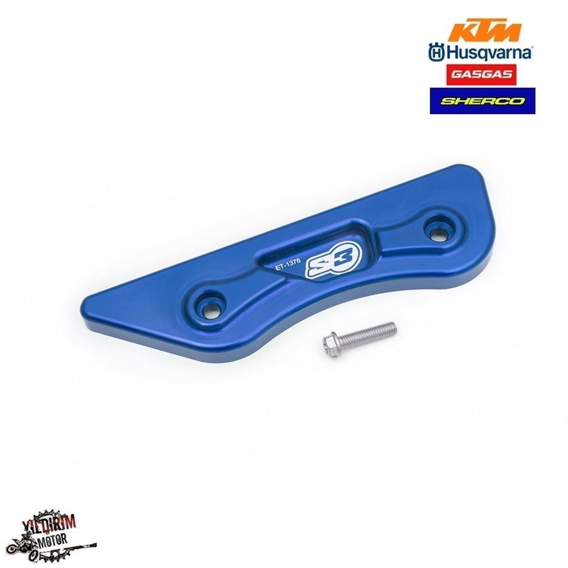 S3 SHERCO ARKA ZİNCİR SLİDER KORUYUCU MAVİ