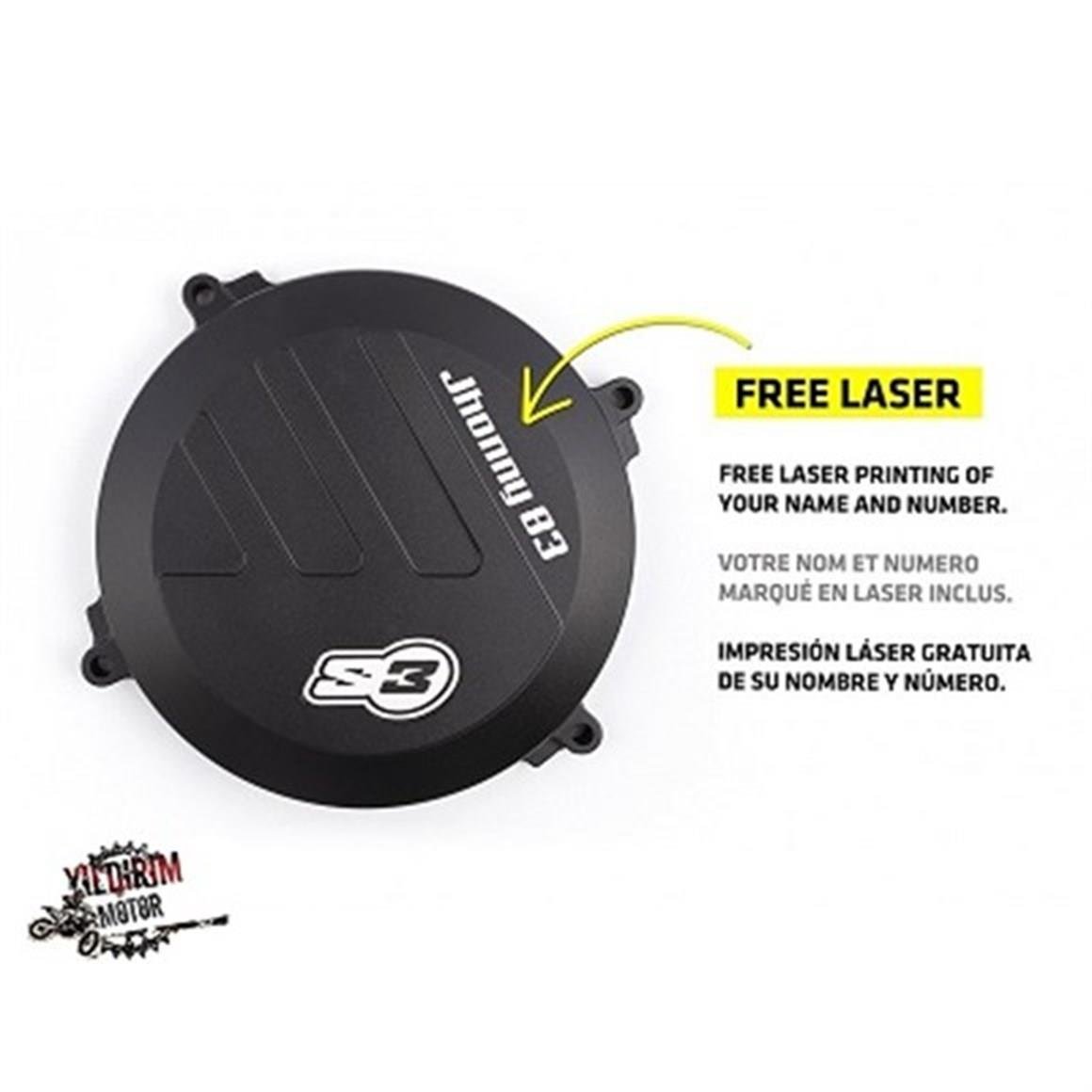 S3 SHERCO DEBRİYAJ KAPAK KORUMA SİYAH