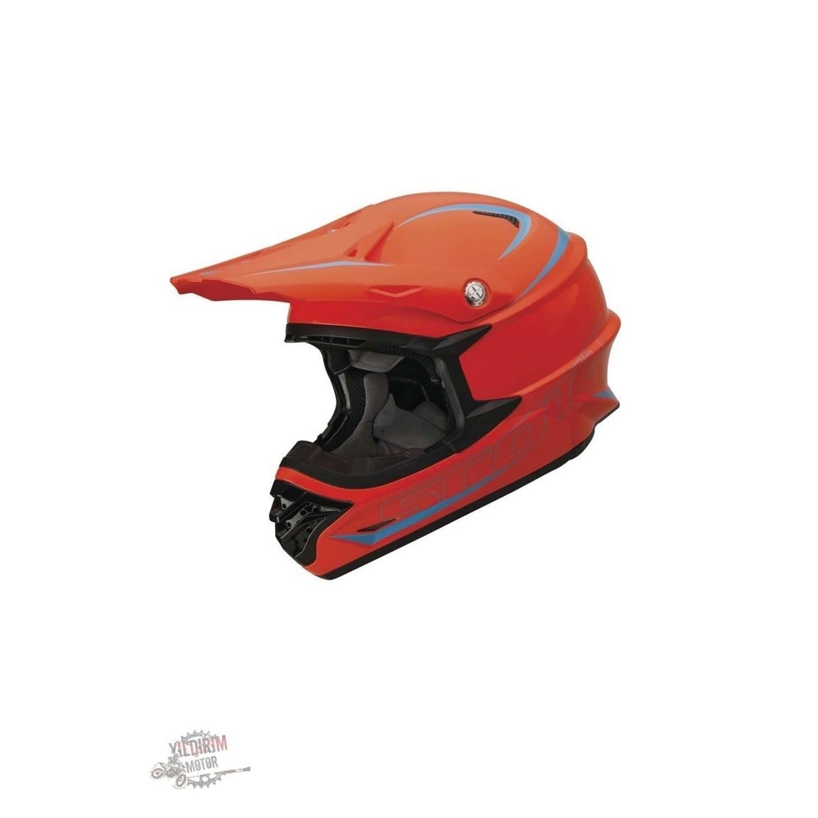 Scott Enduro Motocross Kask Gözlük Hediyeli