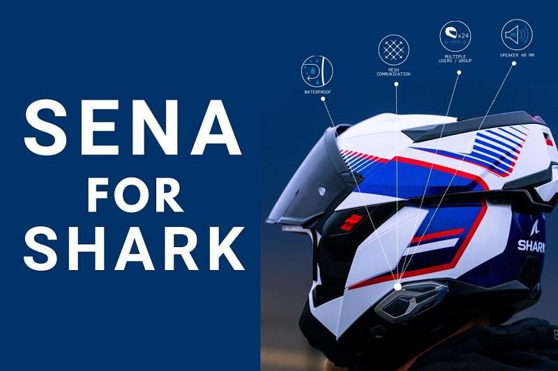 SHARK SENA BLUETOOTH İNTERCOM TEKLİ BTS