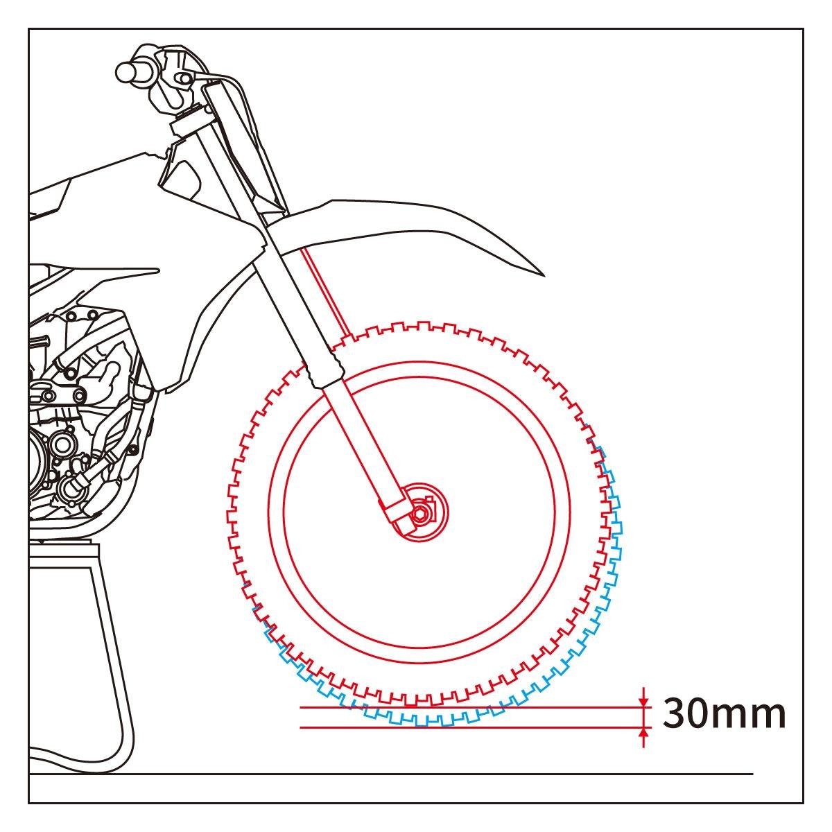 SHERCO MODELLER XPLOR48 ÖN SÜSPANSİYON ZETA ALÇALTMA KİTİ 30MM