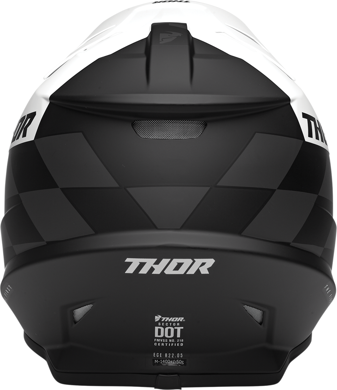 THOR SECTOR CHEV SİYAH BEYAZ KASK 