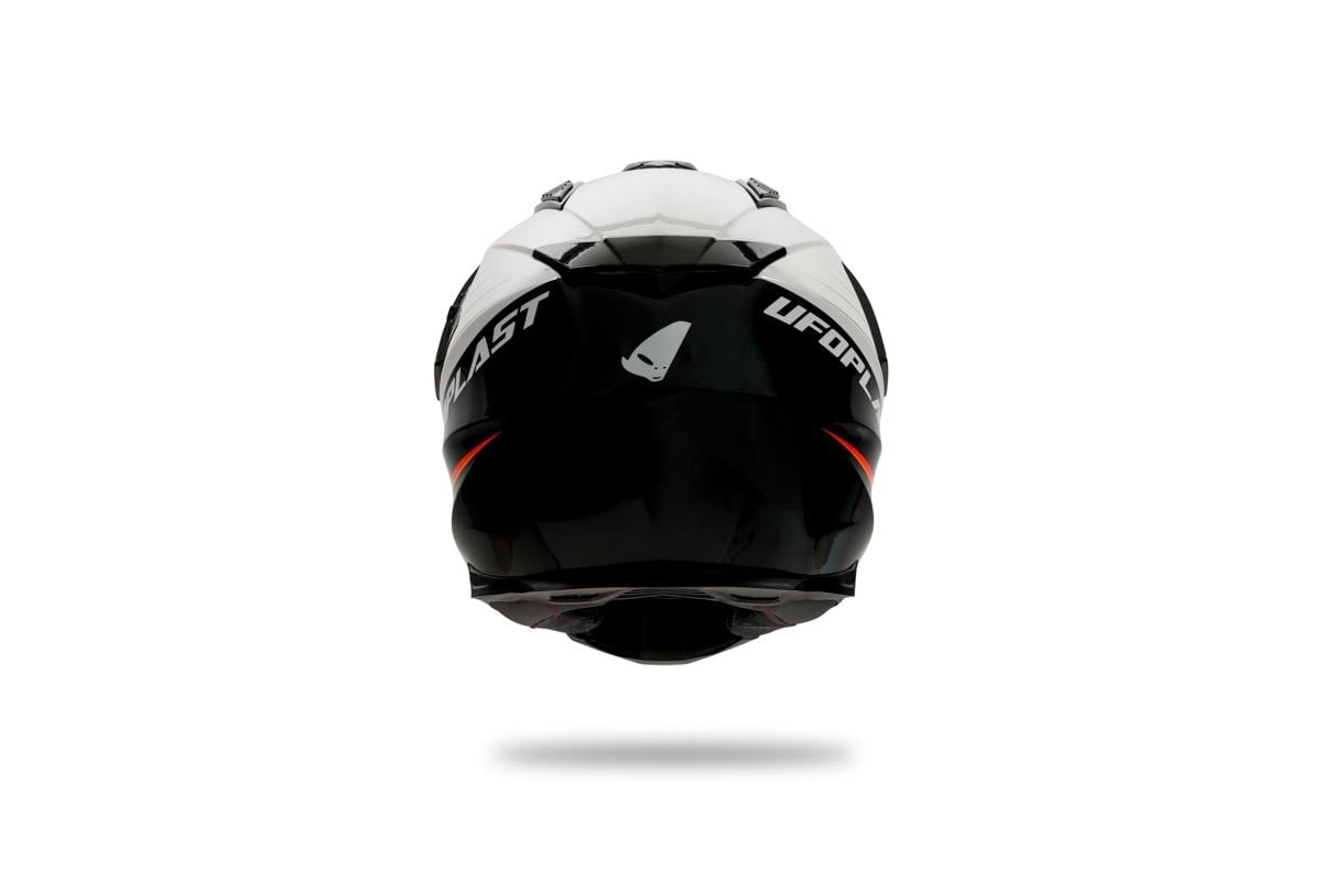 UFO ARIES KASK SİYAH BEYAZ