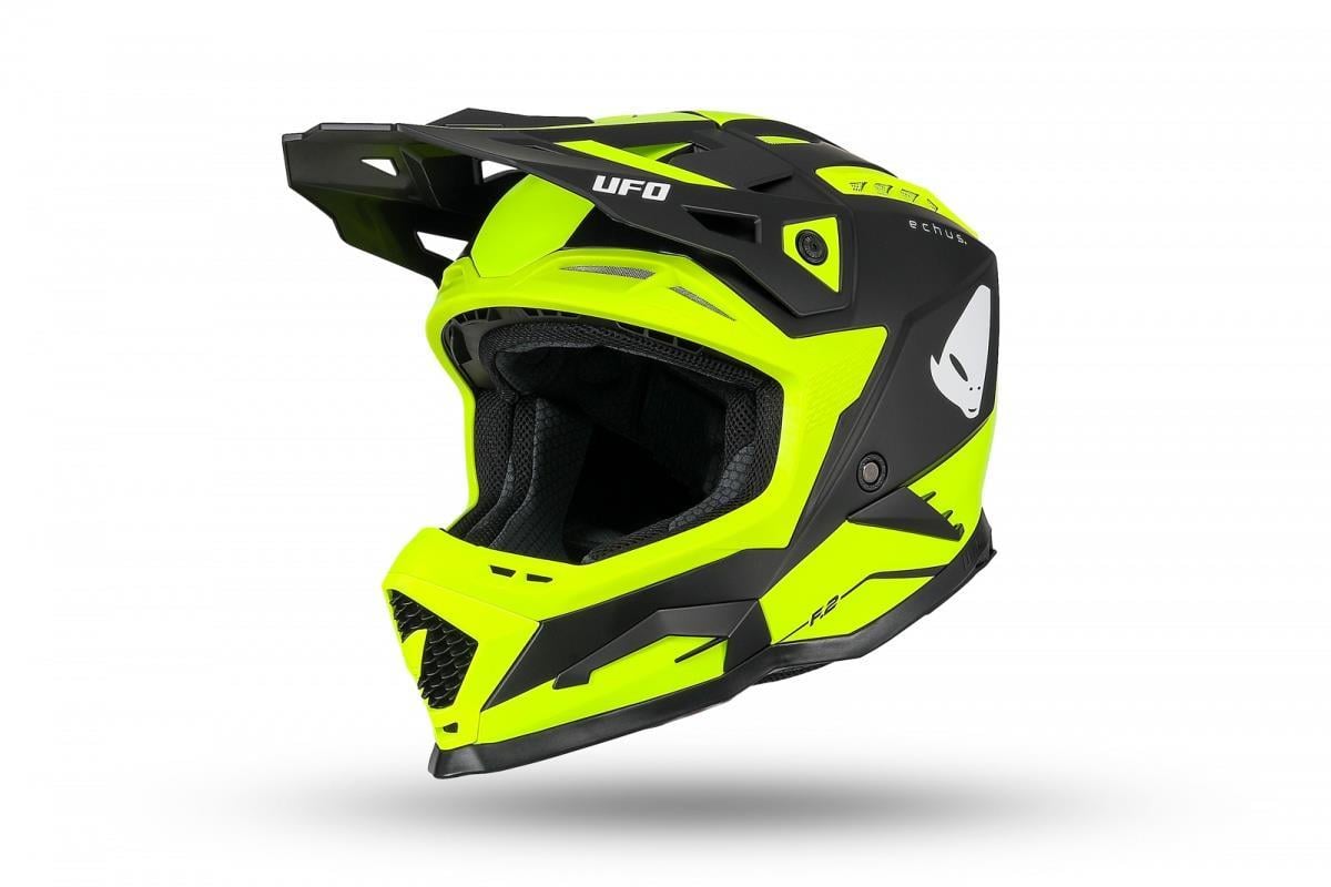 UFO ECHUS KASK SARI SİYAH 