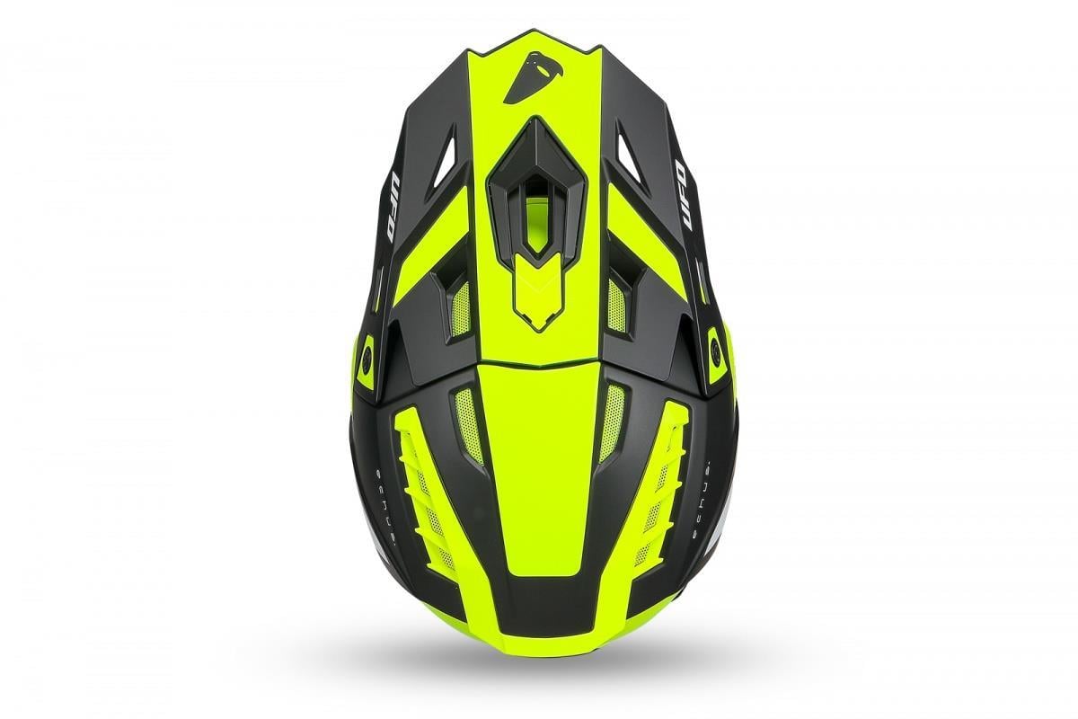 UFO ECHUS KASK SARI SİYAH 