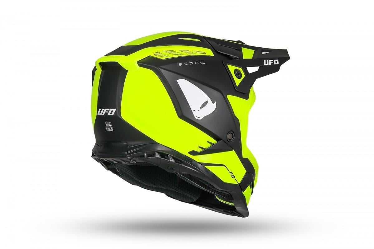 UFO ECHUS KASK SARI SİYAH 