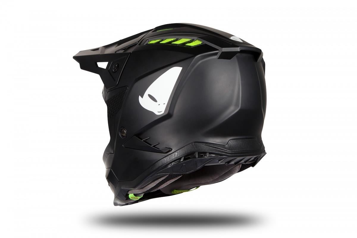 UFO ECHUS SİYAH KASK