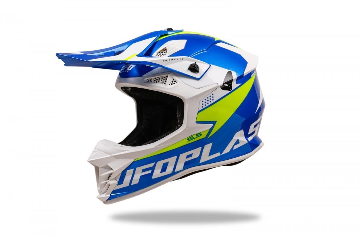 UFO INTREPID KASK MAVİ SARI