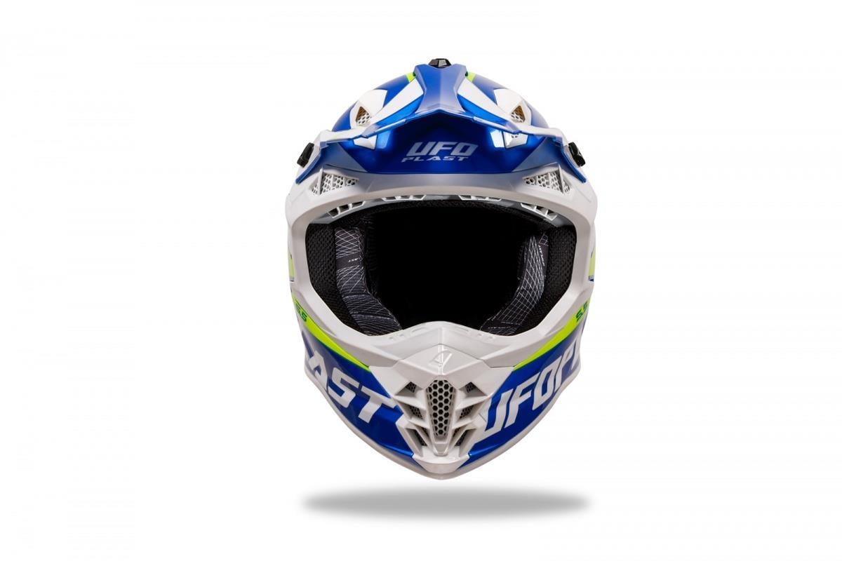 UFO INTREPID KASK MAVİ SARI