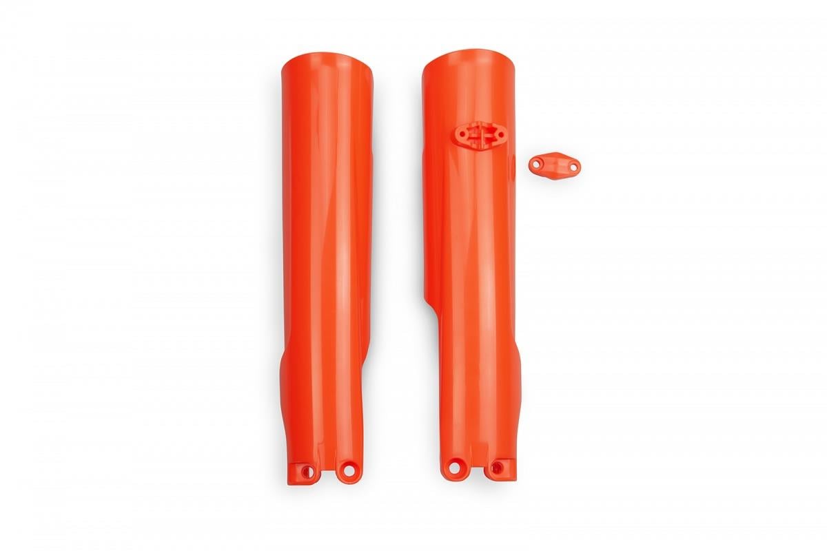 UFO KTM SX/EXC ÖN AMORTİSÖR PLASTİKLERİ NEON 2023