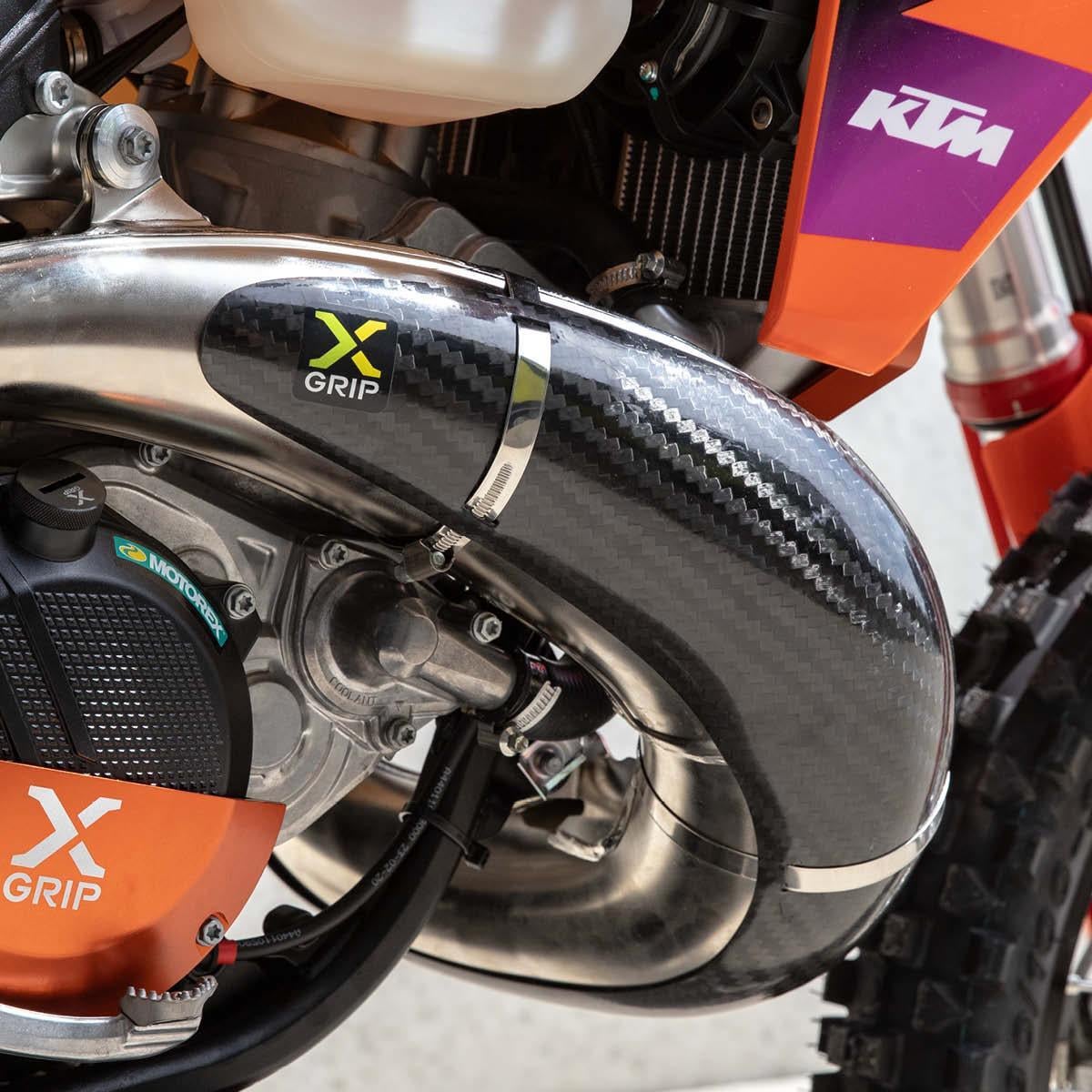 X-GRIP KTM HUSQ GASGAS SALYANGOZ KORUMA KARBON 2024