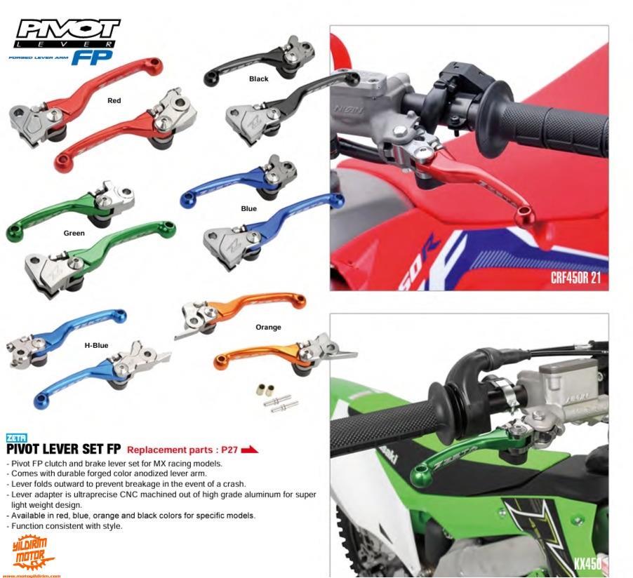 ZETA PİVOT BETA RR/X-TRAINER MANET SETİ KIRMIZI 13-23