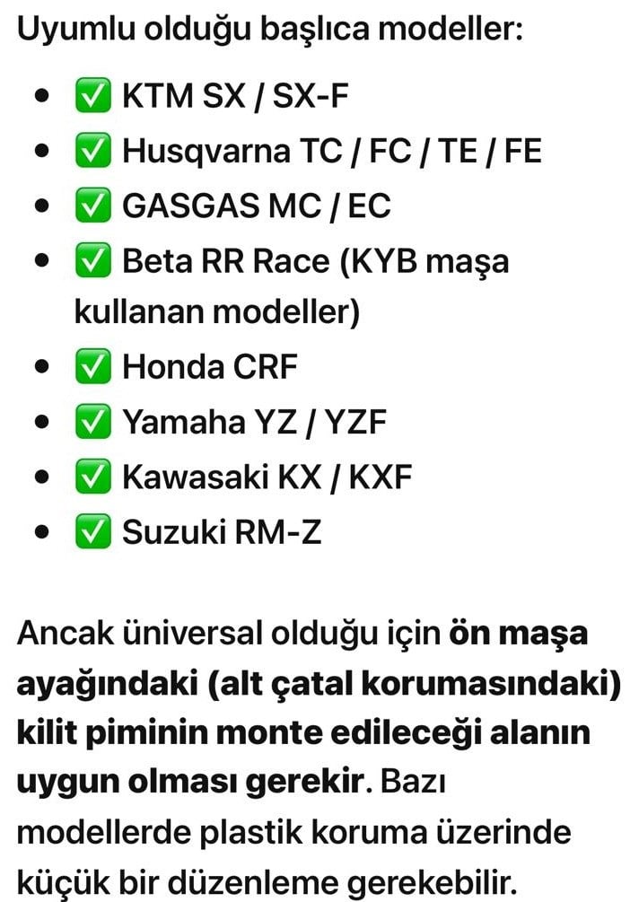 ZETA UNİVERSAL KALKIŞ KİTİ TURUNCU