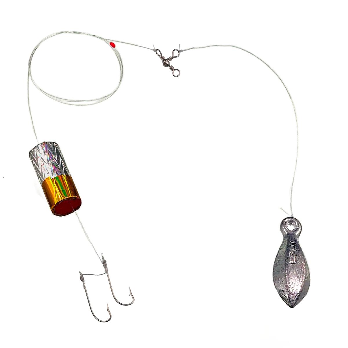 2 iğneli Mantarlı Çelik Telli Çinekop ve Lüfer Takımı 50 Gr