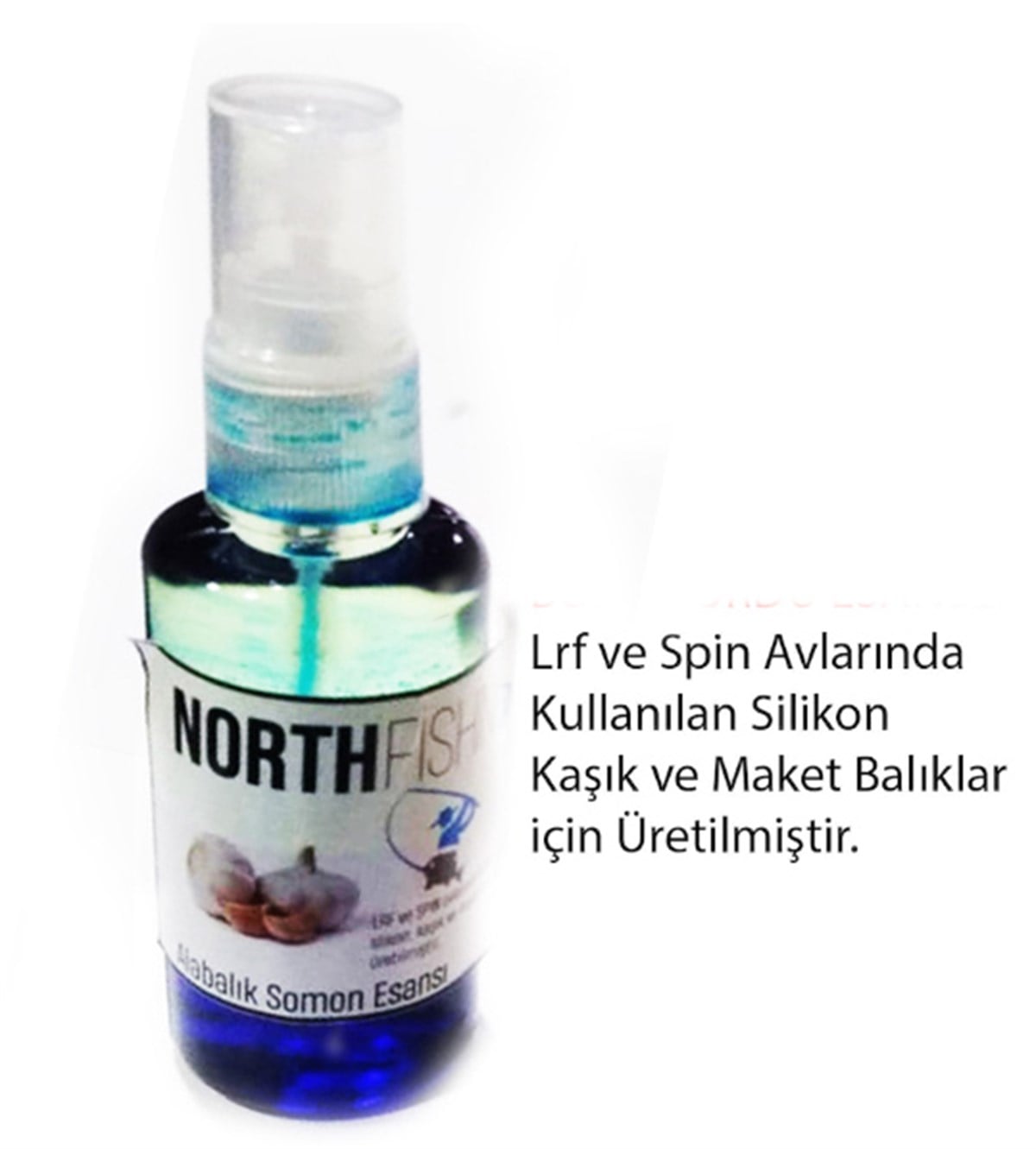 Alabalık Somon Esanslı Lrf Spin Silikon Maket Balık Yem Kokusu