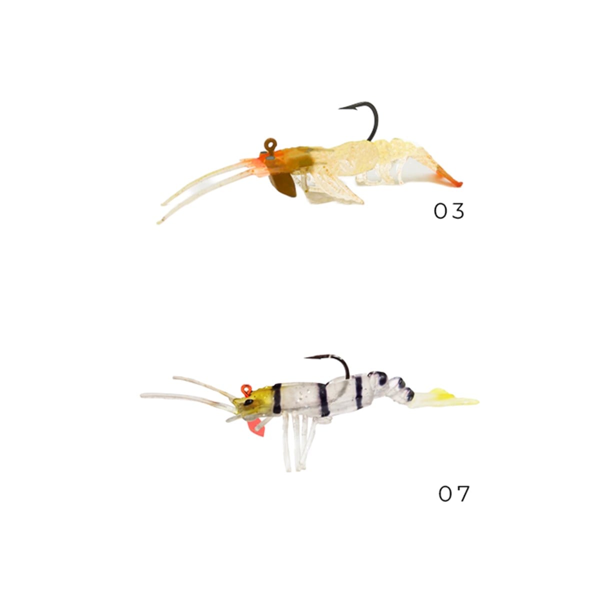 Avlivari 3D Shrimp 6 Gr 5,5 Cm Zıplatmalı Silikon Karides